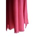Shawl- Plain Merino Wool Pink Without Fringe 